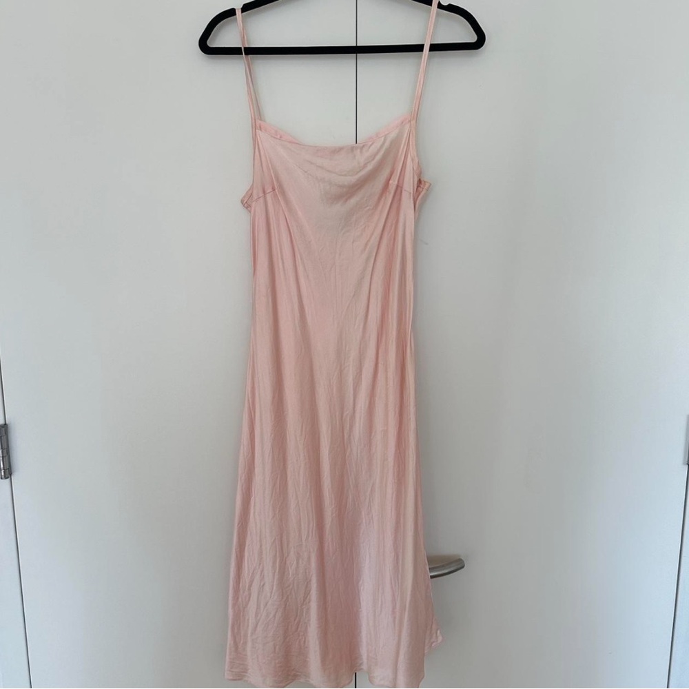 Molly Goddaed Silk Slip Dress